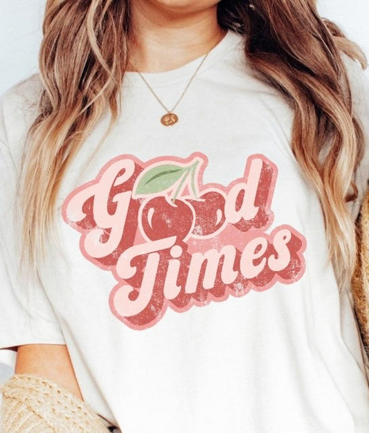 Good Times With Cherries T-Shirt or Crew Sweatshirt