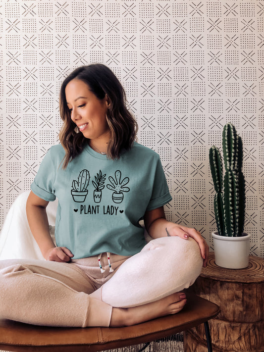 Plant Lady T-Shirt or Crew Sweatshirt