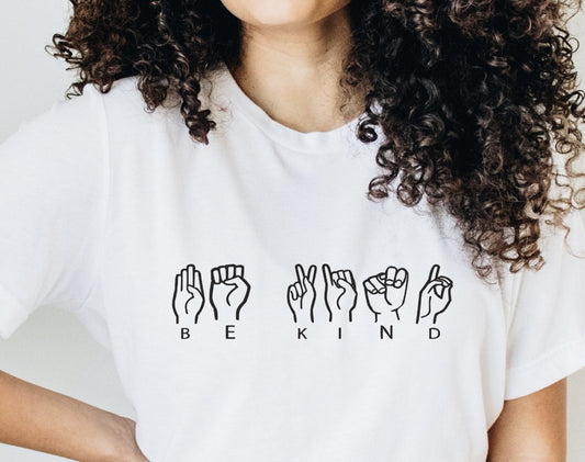 Be Kind ASL Tee