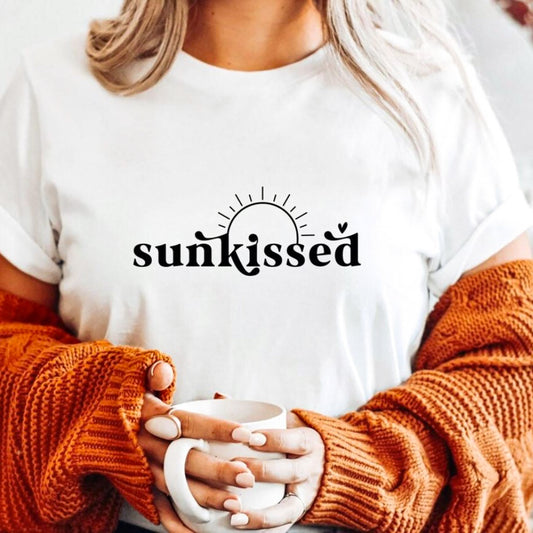 Sunkissed Simple Sun T-Shirt or Crew Sweatshirt