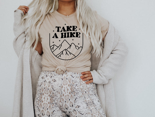 Take A Hike T-Shirt or Crew Sweatshirt