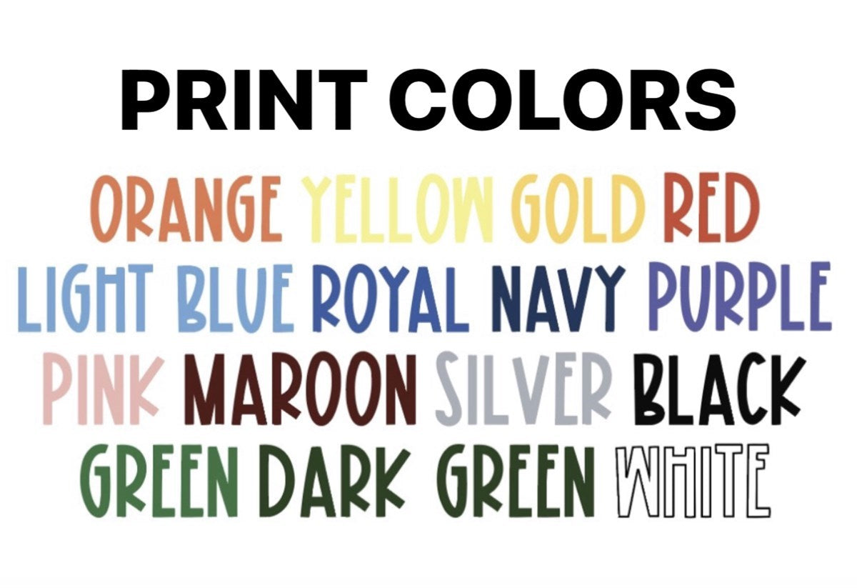 Retro Wavy Custom Name Crews