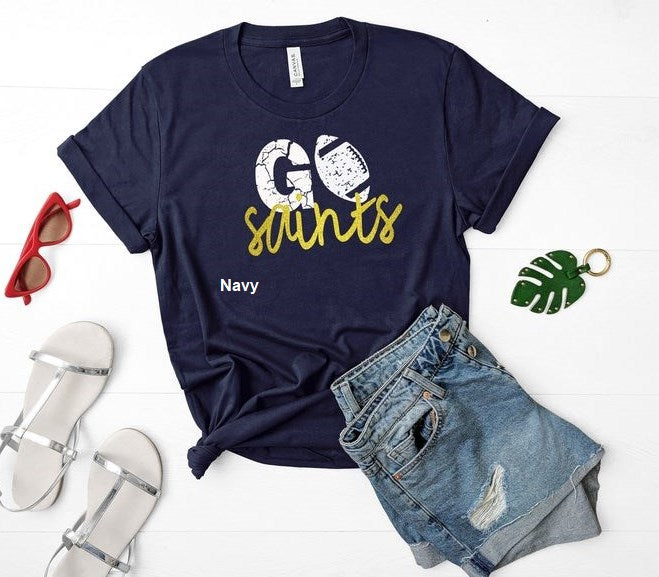 Personalized Go Team Tee