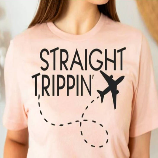 Straight Trippin' T-Shirt or Crew Sweatshirt