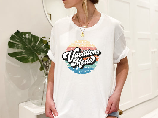 Vacation Mode T-Shirt or Crew Sweatshirt