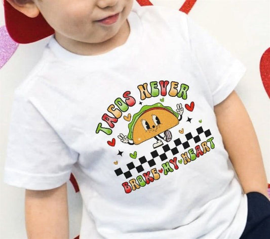 Tacos Never Broke My Heart Tee/Bodysuit