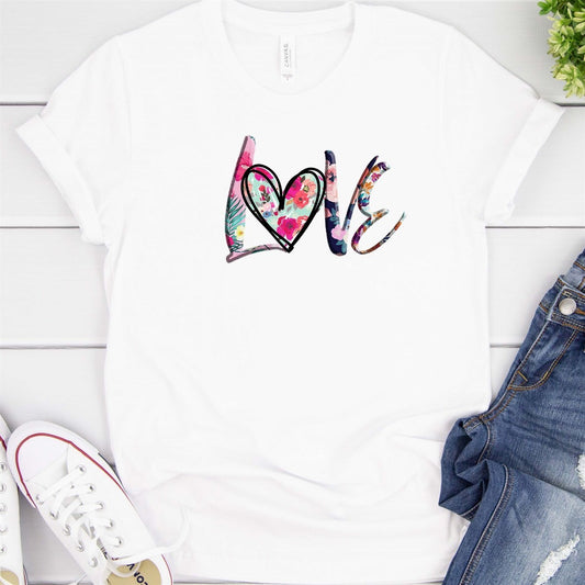 Floral Love Tee