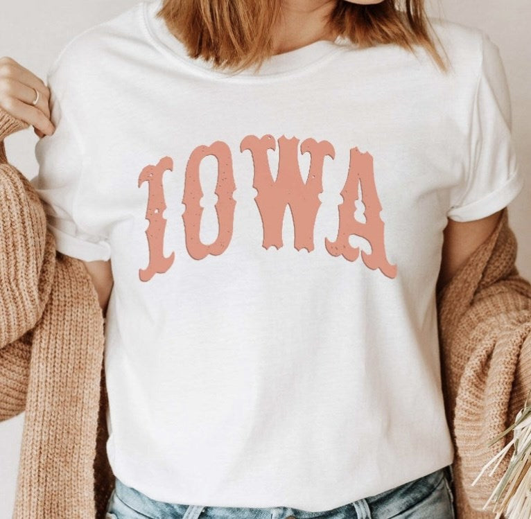 Custom Name Western Font Tees