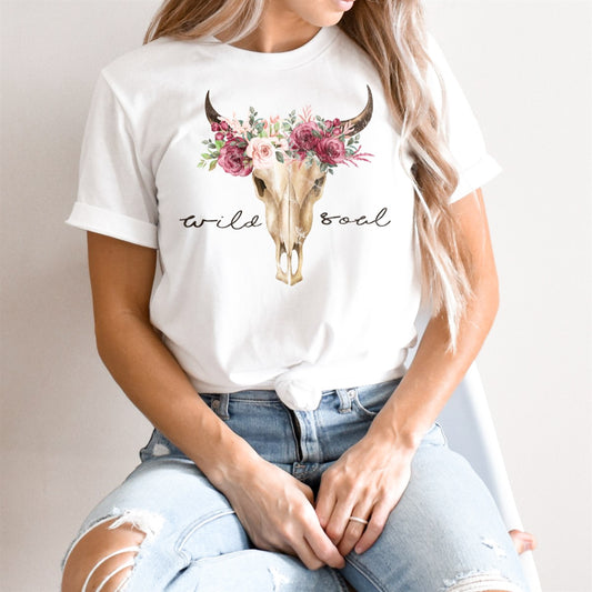 Wild Soul Skull Tee
