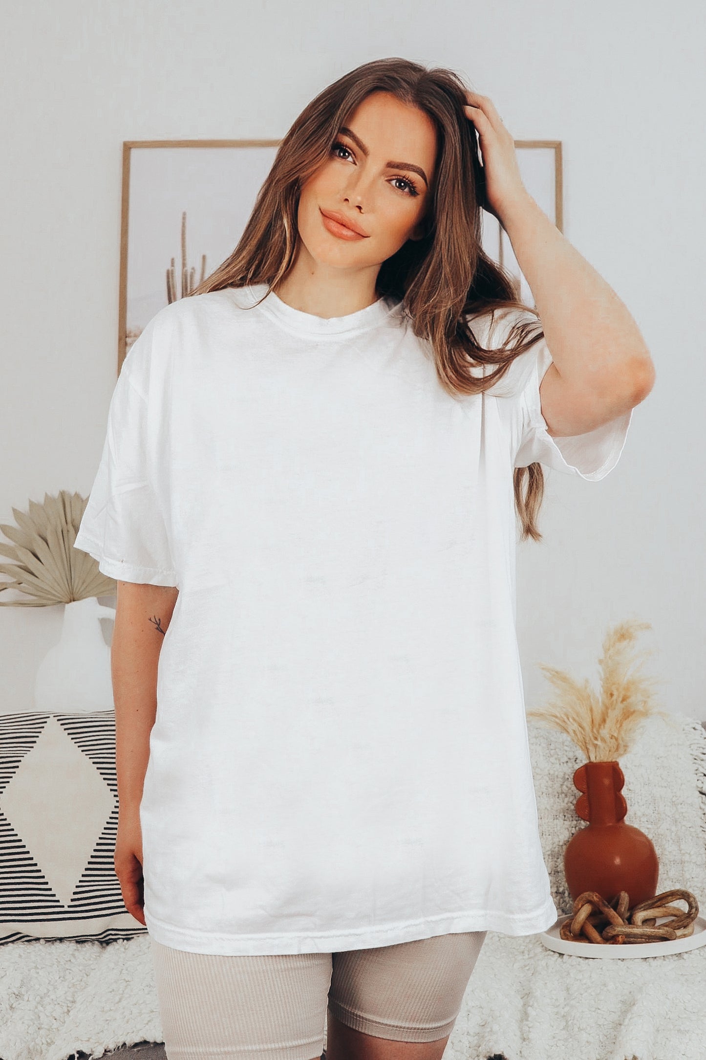 White Comfort Colors Heavyweight Unisex Tee