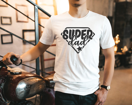 Super Dad T-Shirt or Crew Sweatshirt