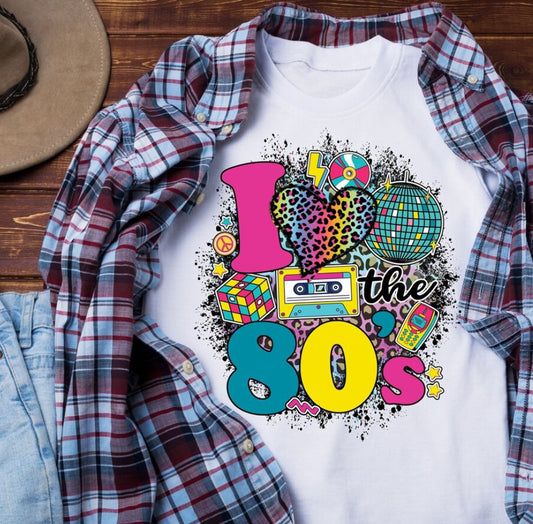 I Love The 80's Tee