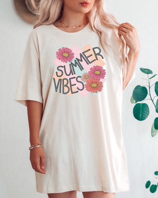 Summer Vibes T-Shirt or Crew Sweatshirt