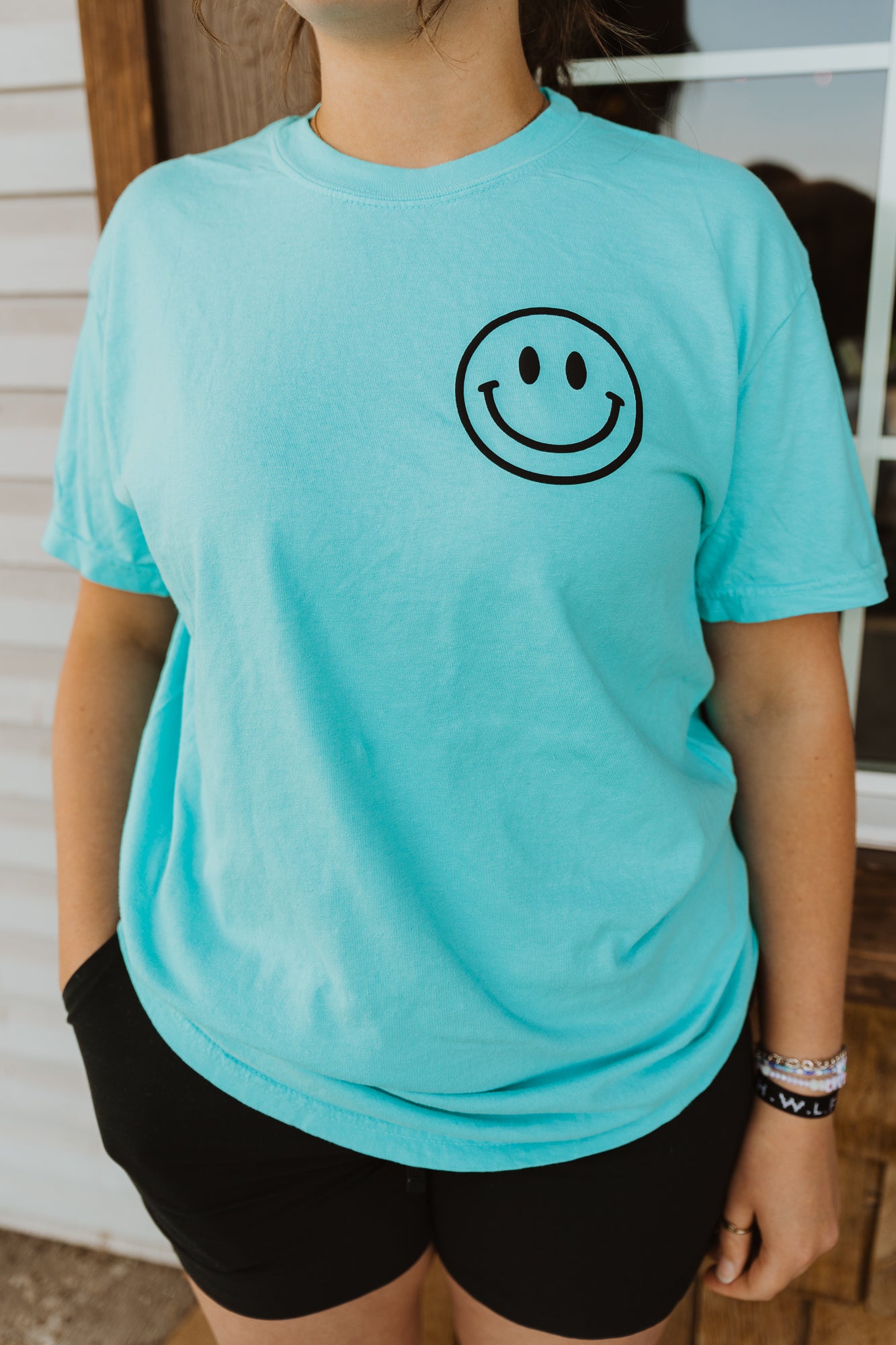 Prove Them Wrong Babe Smiley Front/Back Puff Print Tee