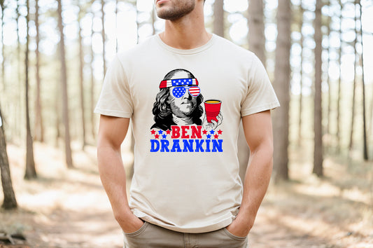 Ben Drankin Beer T-Shirt or Crew Sweatshirt