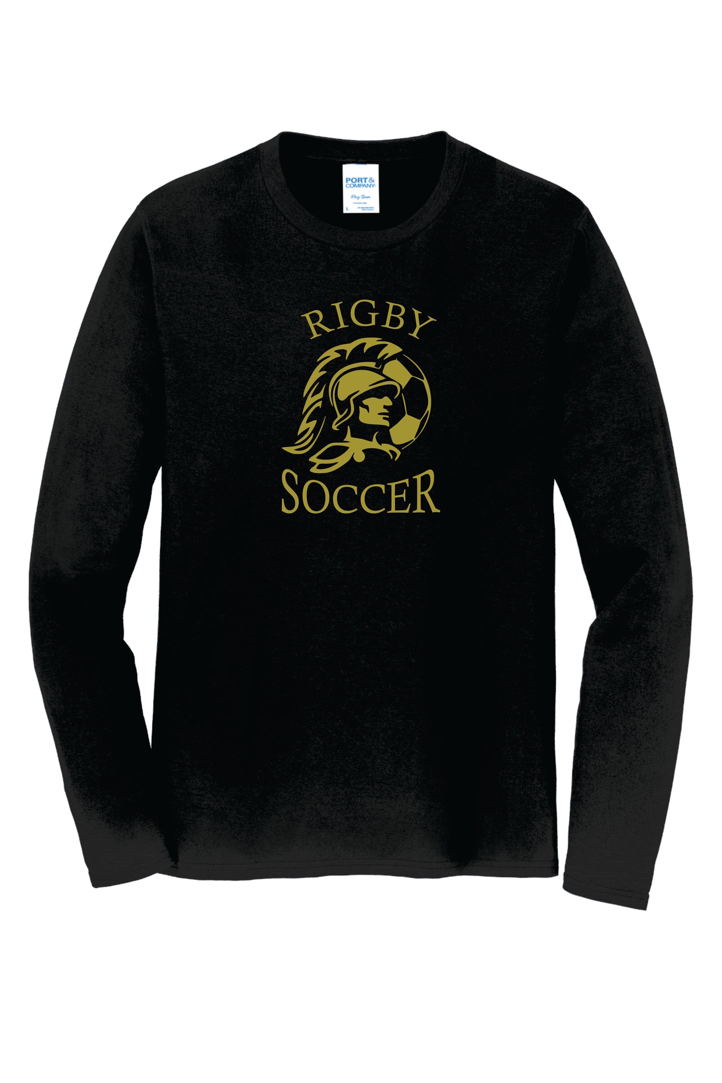 Trojans Rigby Soccer Personalized Long Sleeve T-Shirt