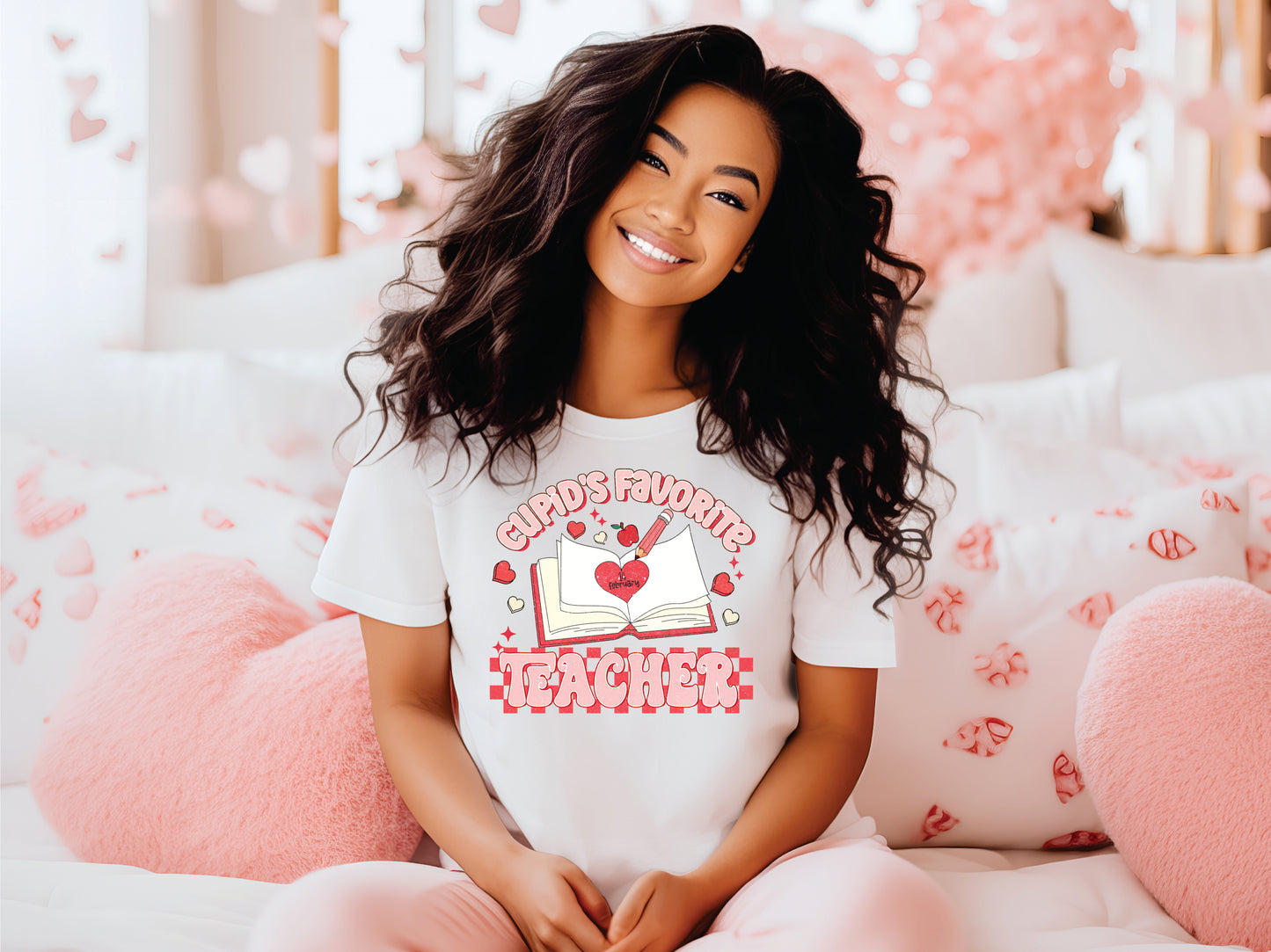 Cupid's Favorite Teacher Tee