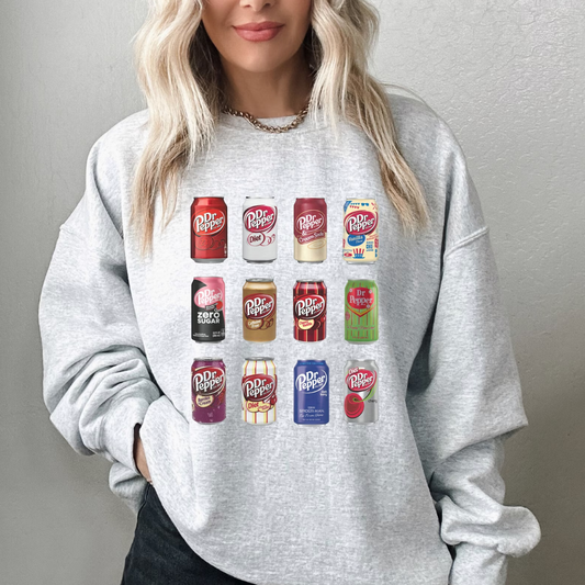 Dr Pepper Coke and Mt Dew Sweatshirts