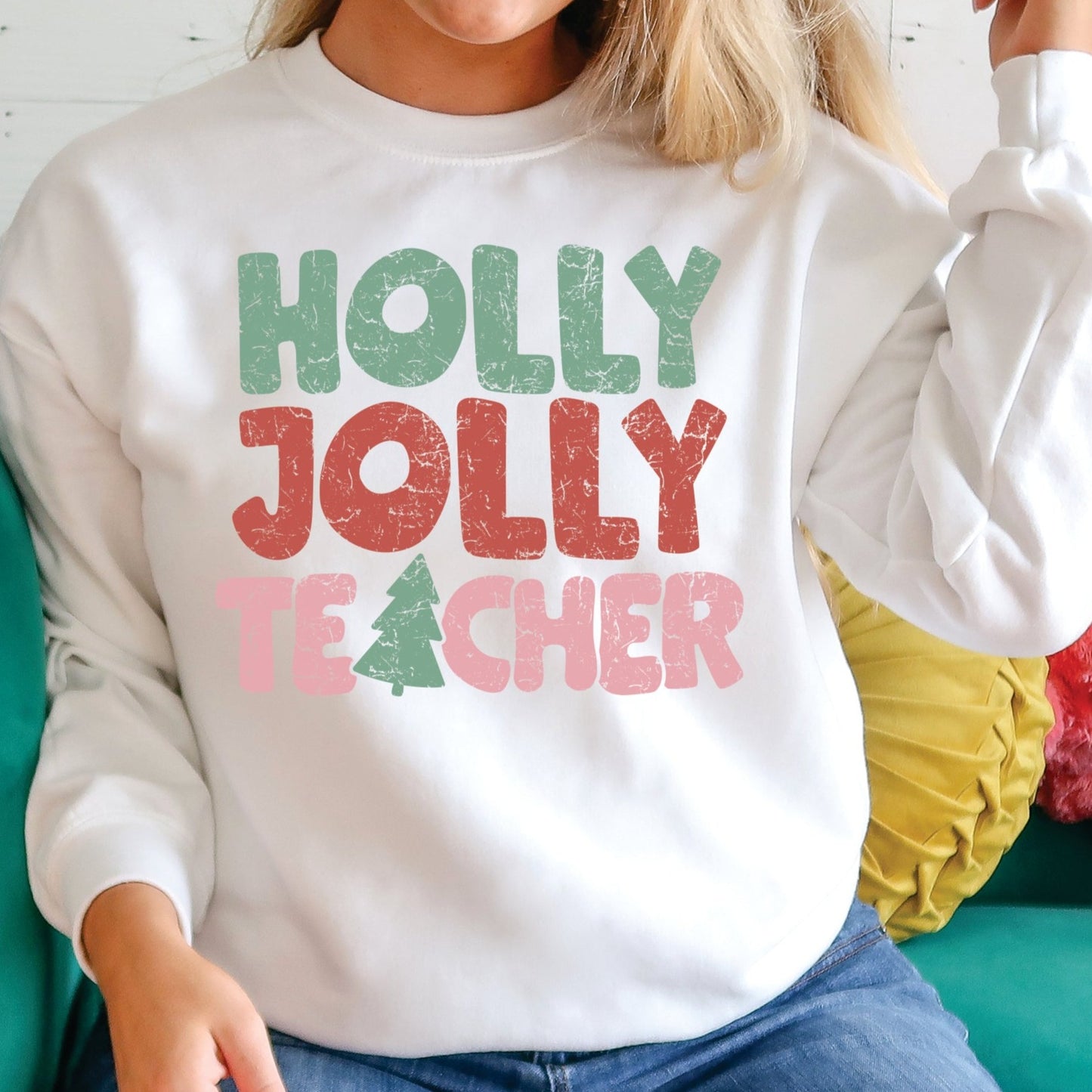 Teachers Holiday Sweatshirts 8 Styles