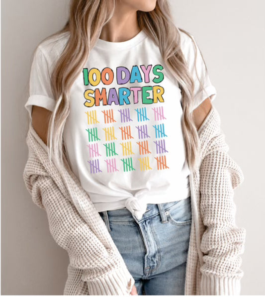 100 Days Smarter Tee