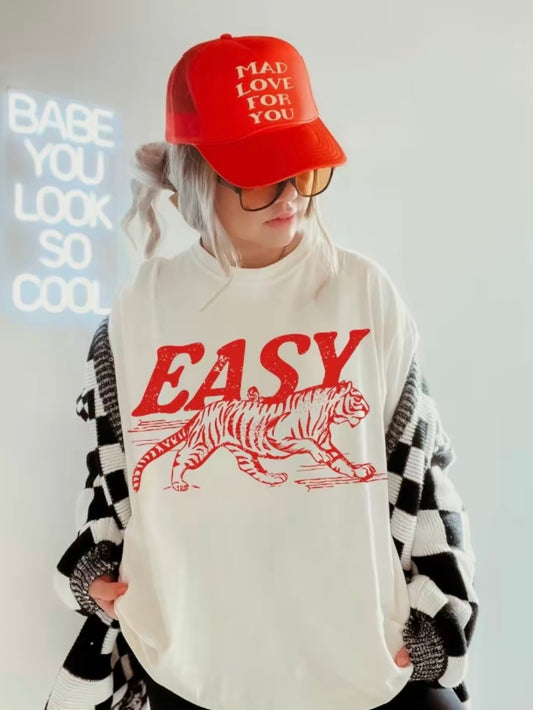 Easy Tiger T-Shirt or Crew Sweatshirt