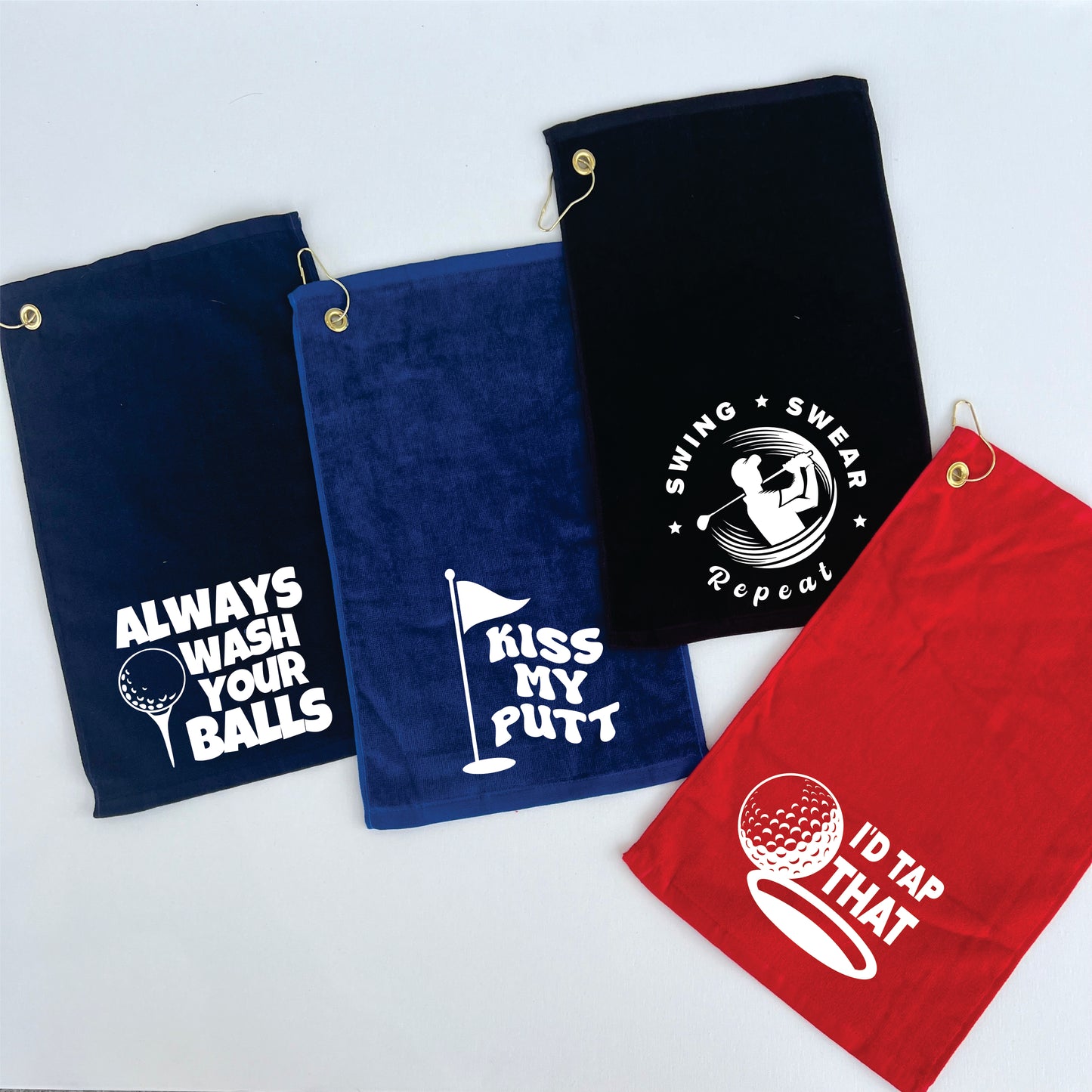 Funny Golf Towels (Set B)