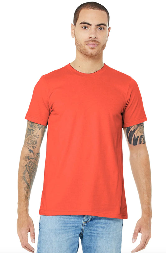 Coral Bella + Canvas Unisex Tee