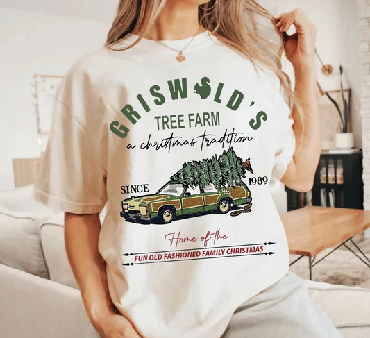 Griswold's Tree Farm T-Shirt or Crew Sweatshirt