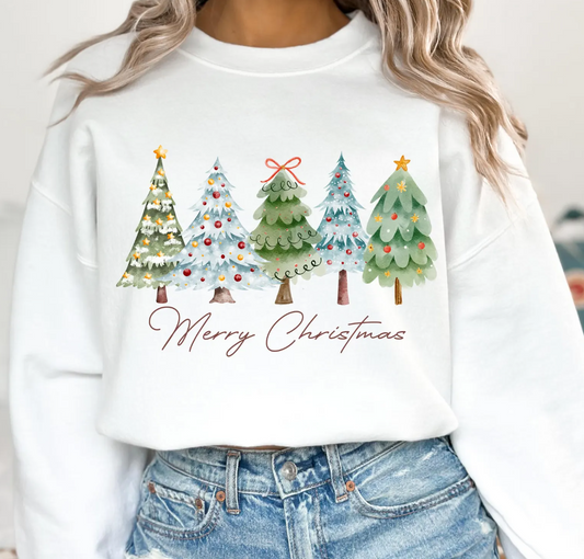 Merry Christmas T-Shirt or Crew Sweatshirt