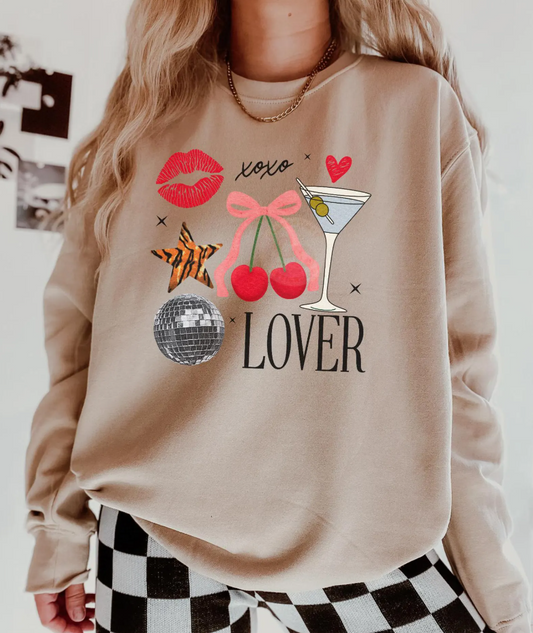 XOXO Lover T-Shirt or Crew Sweatshirt
