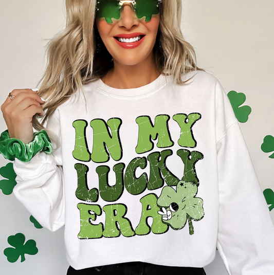 In My Lucky Era T-Shirt or Crew Sweatshirt