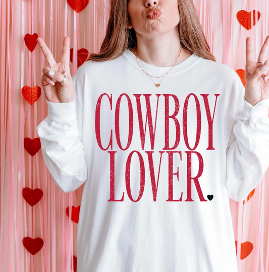 Cowboy Lover T-Shirt or Crew Sweatshirt
