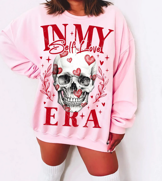 In My Self Love Era Skeleton T-Shirt or Crew Sweatshirt