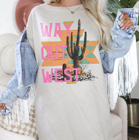 Way Out West T-Shirt or Crew Sweatshirt