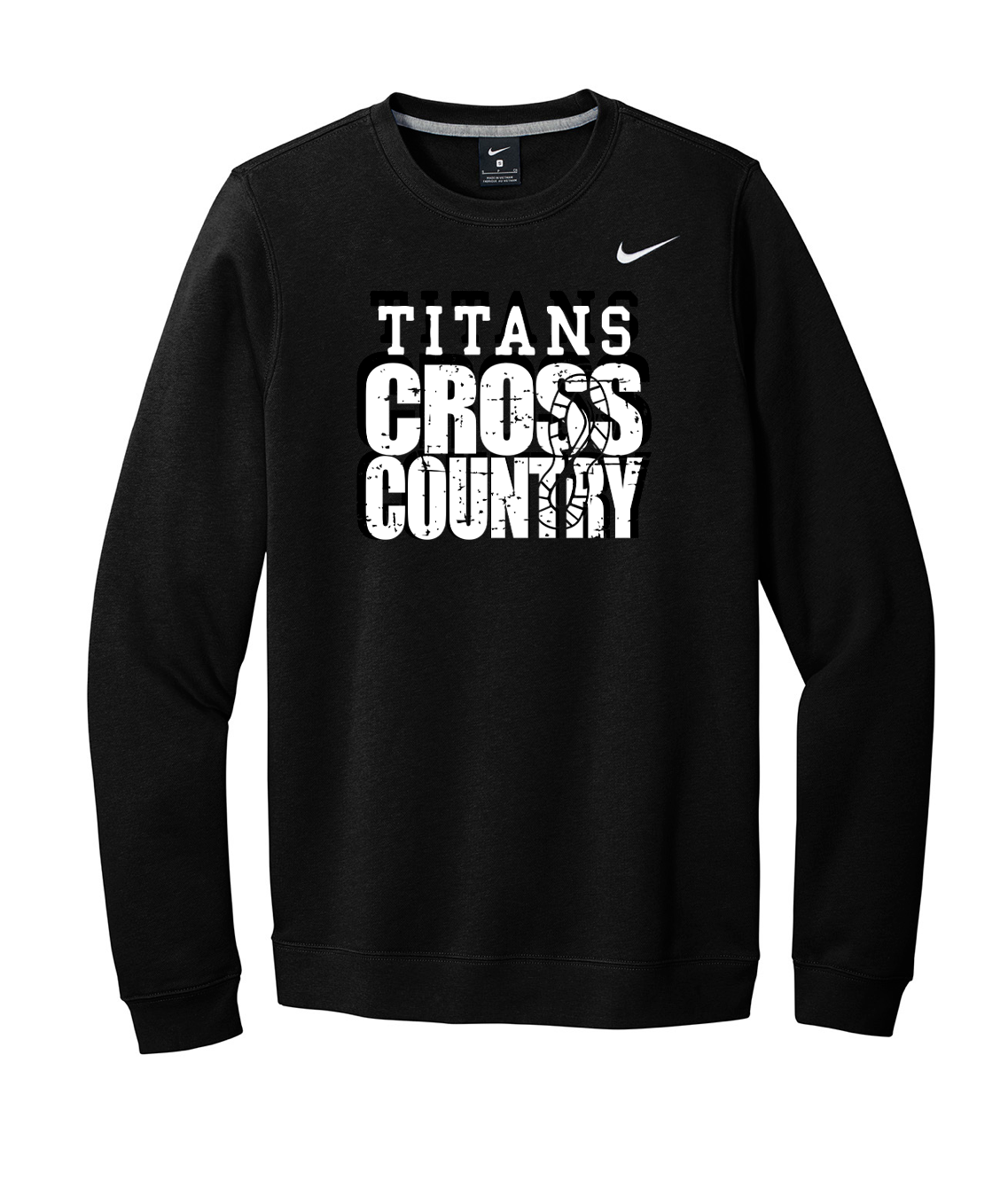 Titans Cross Country Nike Crew Sweatshirt
