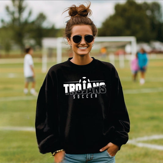 Trojans Soccer Split Sweatshirt