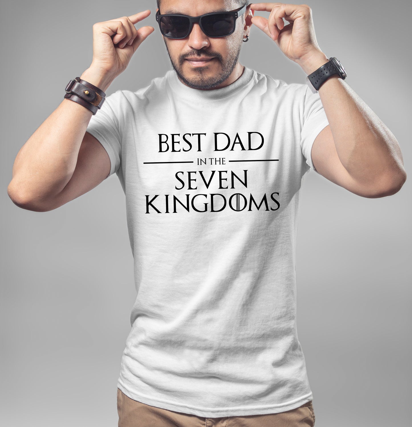 Best Dad In The Seven Kingdoms T-Shirt or Crew Sweatshirt