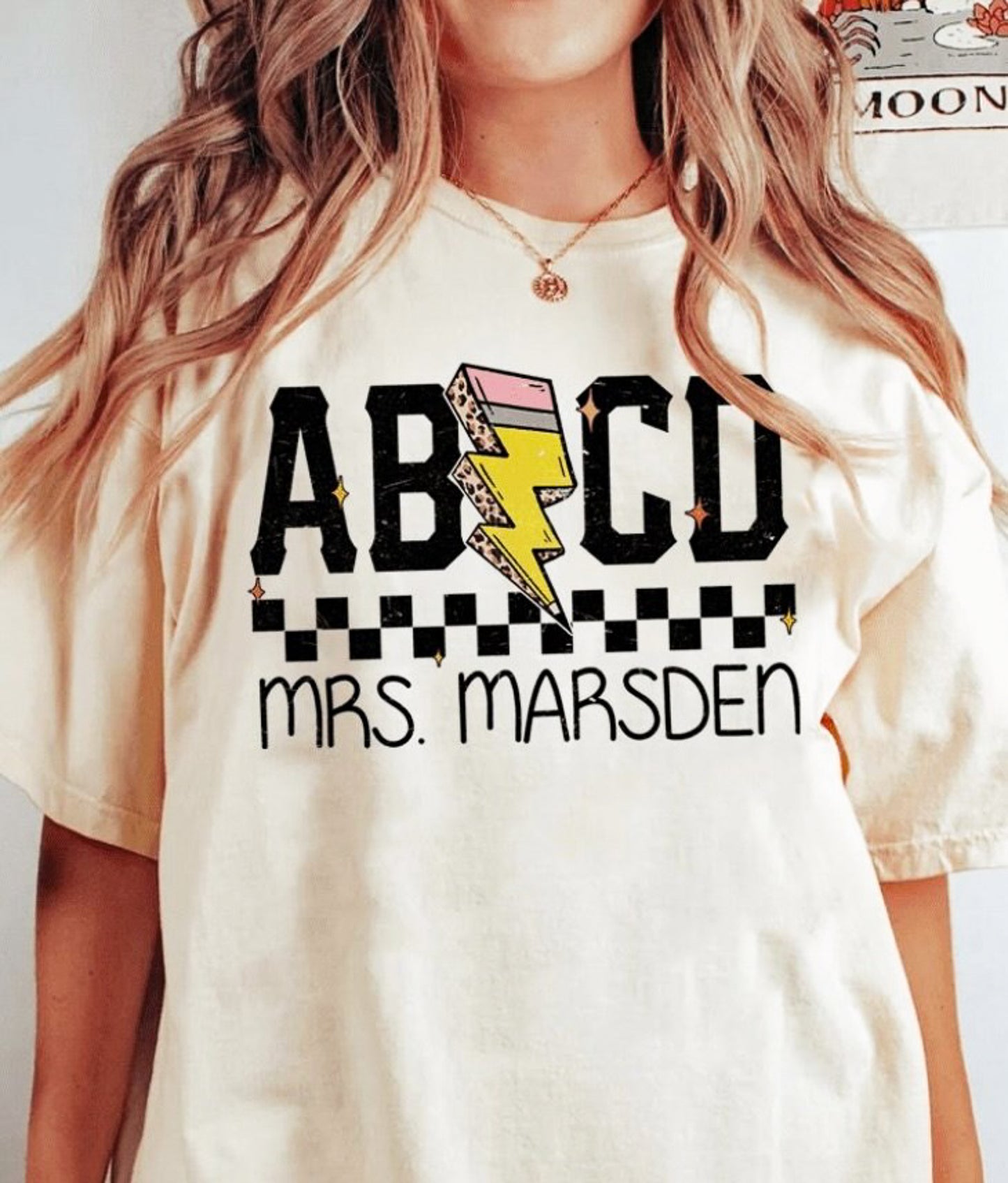 ABCD Personalized Teacher Tees