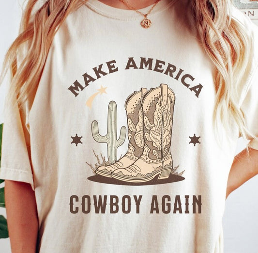 Make America Cowboy Again Tee