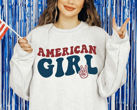 American Girl Crew Sweatshirt