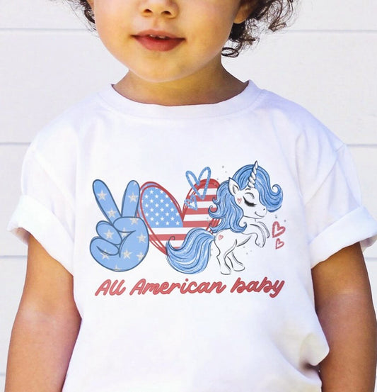 All American Baby Tee