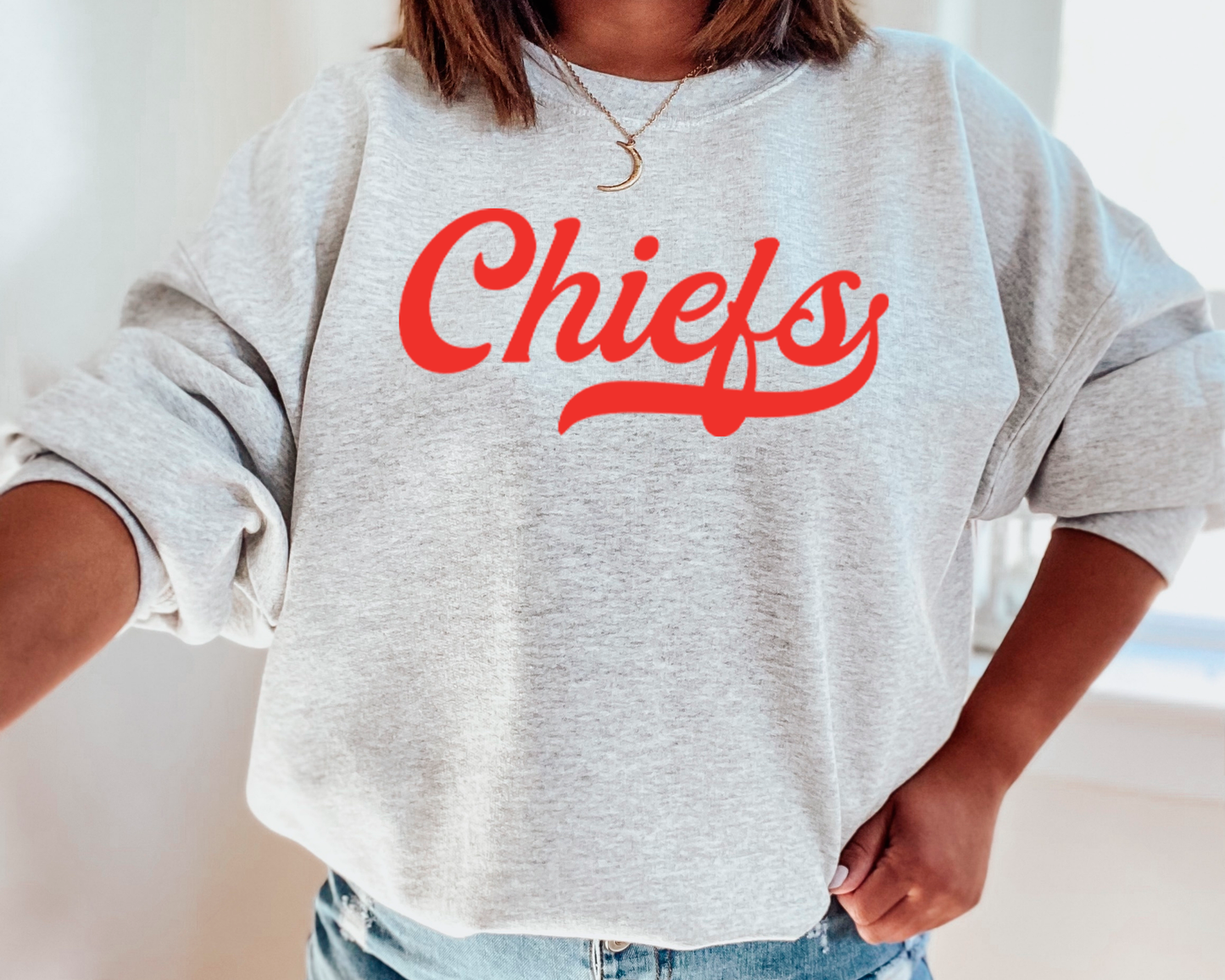 Chief's Script Sweatshirt or T Shirt Youth & Adult Sizes