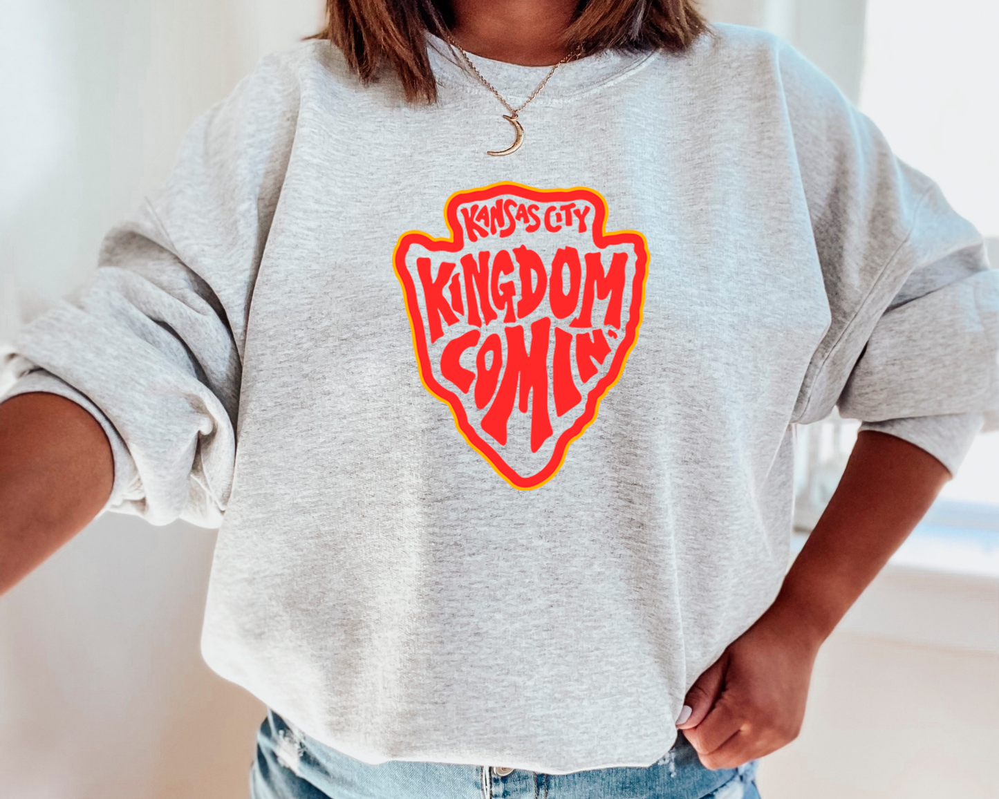 Chiefs Kingdom Coming Sweatshirt or T Shirt Youth & Adult Sizes