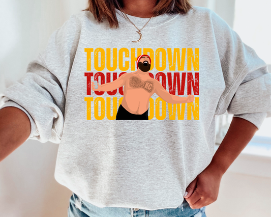 Jason Kelce Touchdown Sweatshirt or T Shirt Youth & Adult Sizes