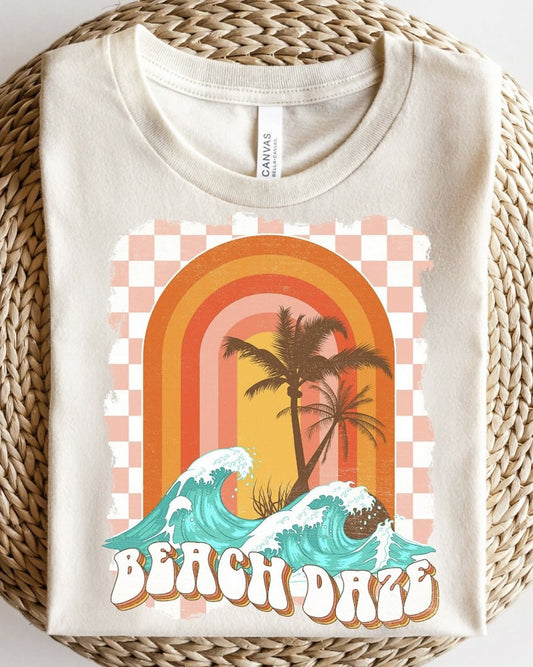 Beach Daze T-Shirt or Crew Sweatshirt
