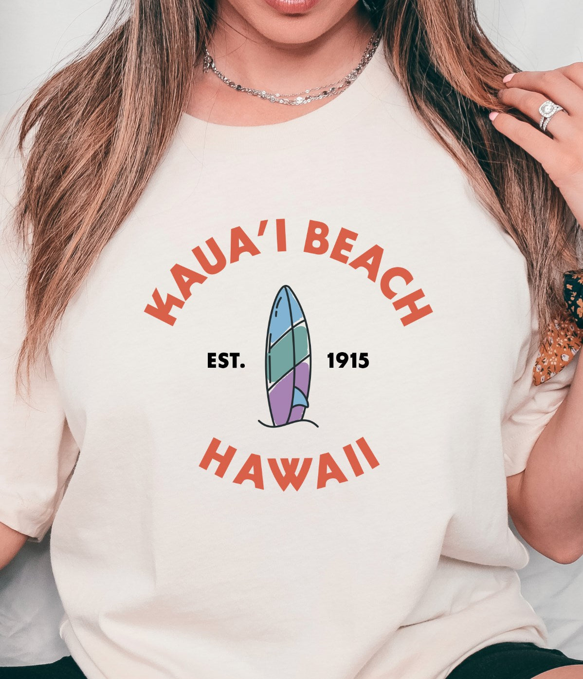 Personalized Beach Town T-Shirt or Crew Sweatshirt