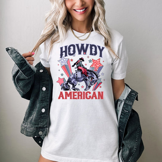 Howdy American T-Shirt or Crew Sweatshirt