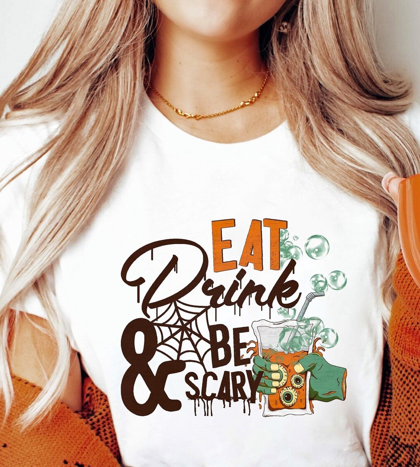 Eat Drink & Be Scary Tee