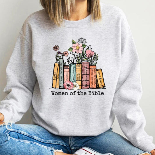 Women Of The Bible Crew Sweatshirt