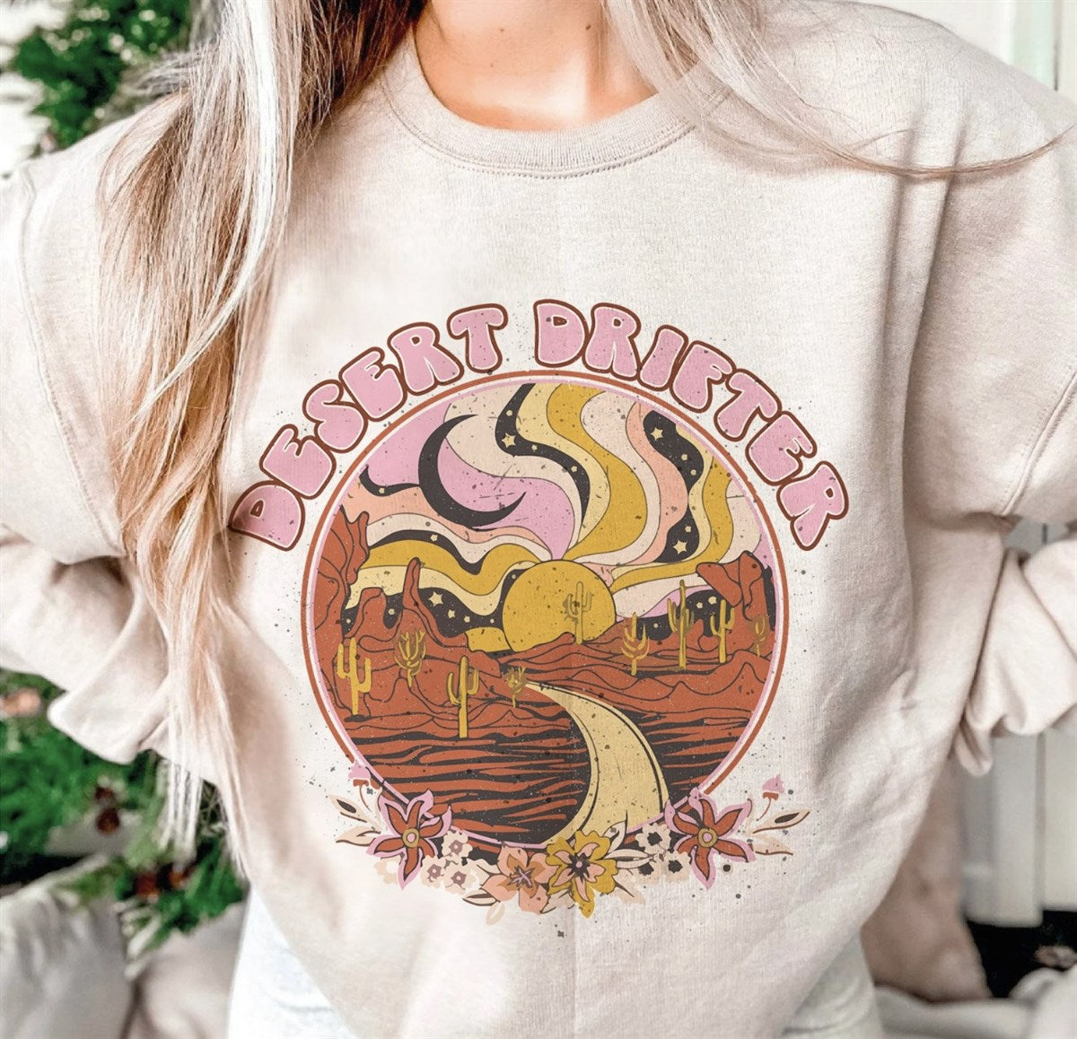 Desert Drifter T-Shirt or Crew Sweatshirt
